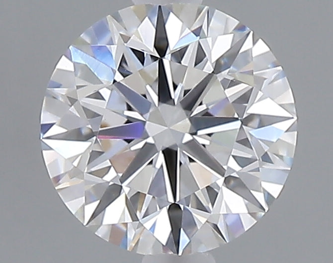 1.55 carat round lab grown diamond E color VVS2 clarity