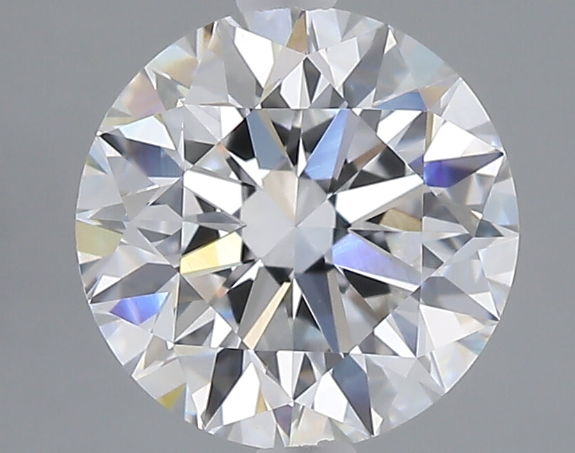 3.01 carat round lab grown diamond E color VVS2 clarity