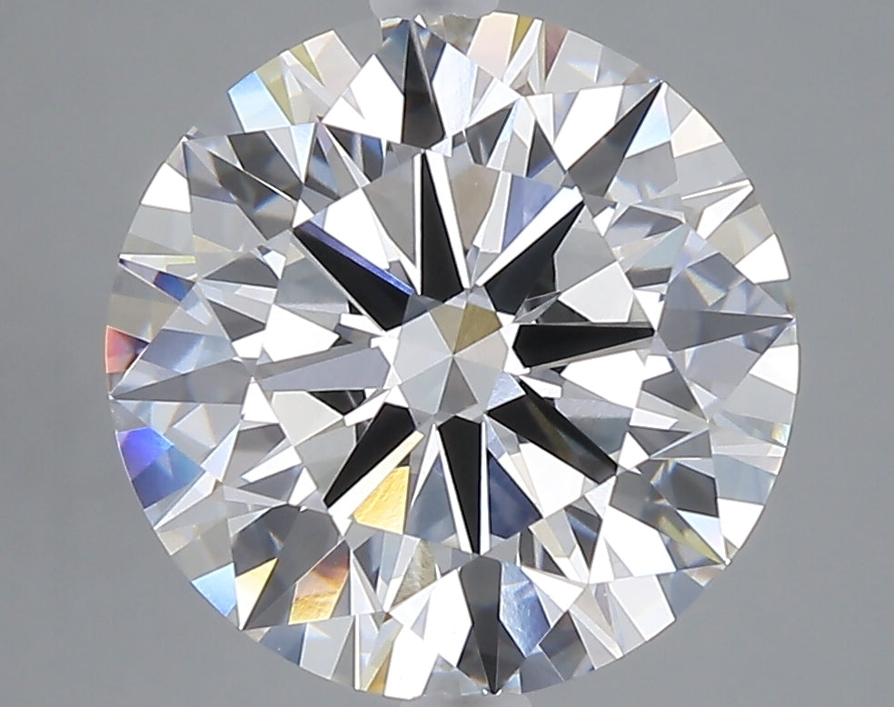 5.00 carat round lab grown diamond E color VS1 clarity