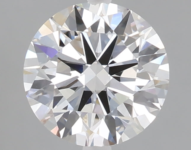 1.55 carat round lab grown diamond E color VVS2 clarity