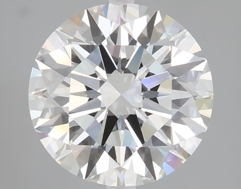 3.00 carat round lab grown diamond F color VVS2 clarity