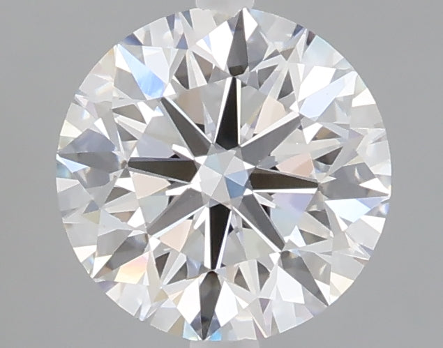 1.50 carat round lab grown diamond D color VVS2 clarity