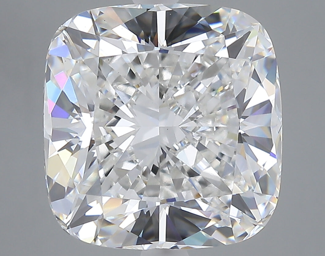 8.03 carat cushion lab grown diamond E color VS1 clarity
