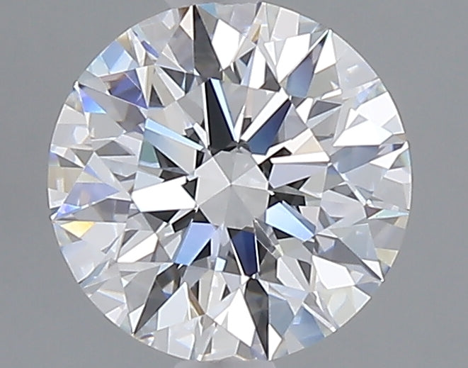 1.54 carat round lab grown diamond E color VVS2 clarity