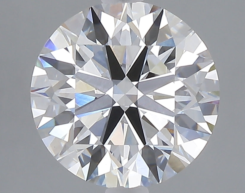 3.02 carat round lab grown diamond E color VS1 clarity