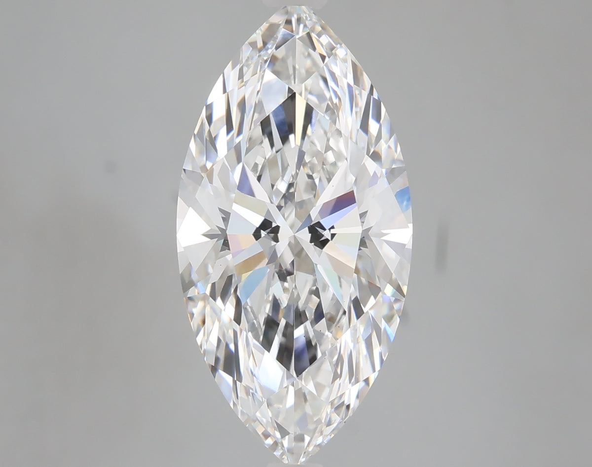 5.05 carat marquise lab grown diamond F color VS1 clarity