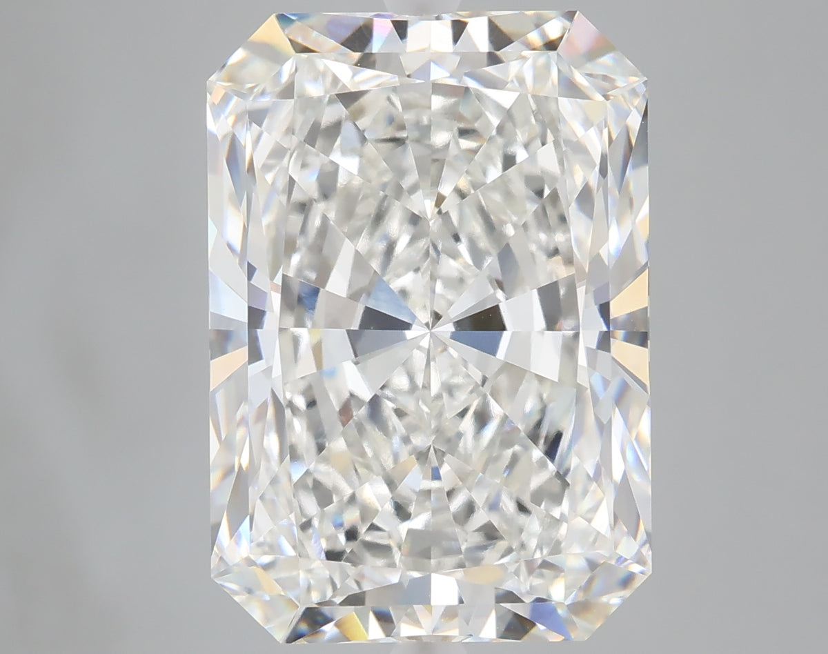 10.09 carat radiant lab grown diamond G color VVS2 clarity