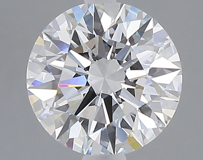 1.55 carat round lab grown diamond E color VVS2 clarity