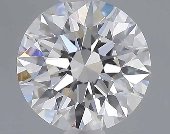 1.05 carat round lab grown diamond E color VS1 clarity