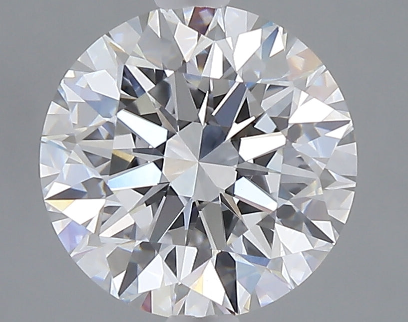 3.01 carat round lab grown diamond E color VVS2 clarity
