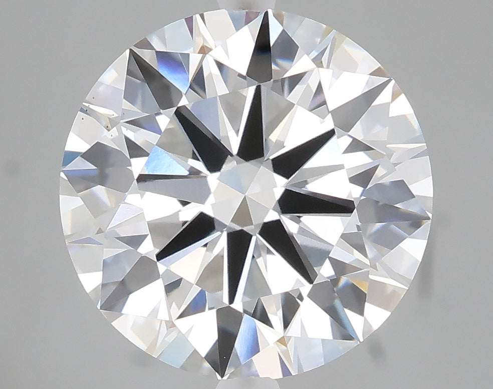 5.32 carat round lab grown diamond E color VS1 clarity