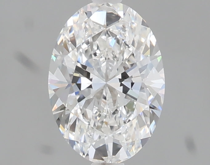 1.05 carat oval lab grown diamond E color VS1 clarity