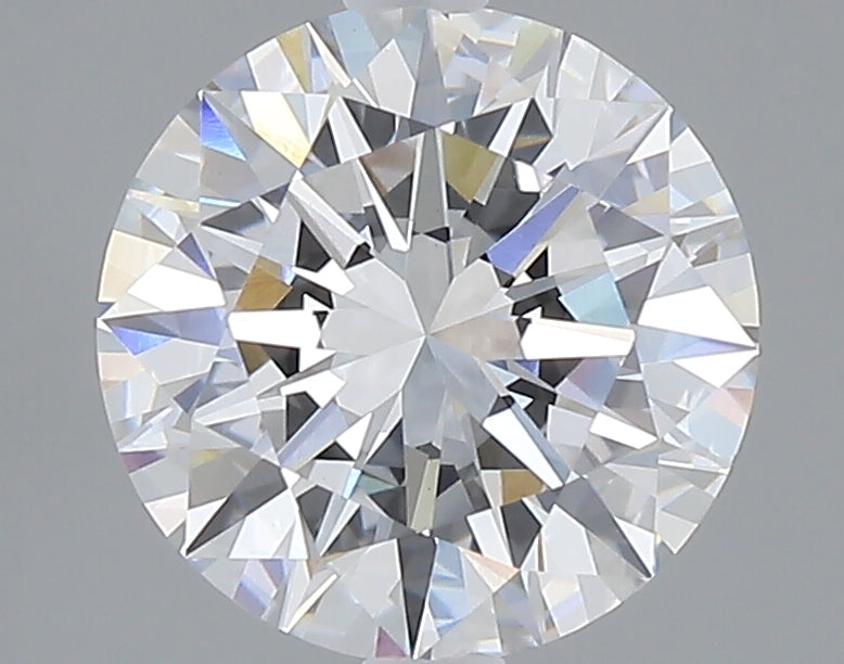 2.60 carat round lab grown diamond E color VS1 clarity