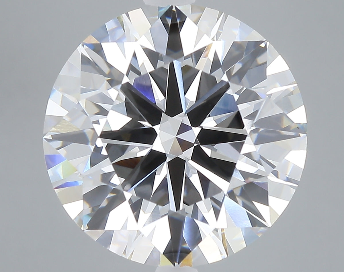 10.45 carat round lab grown diamond F color VS1 clarity