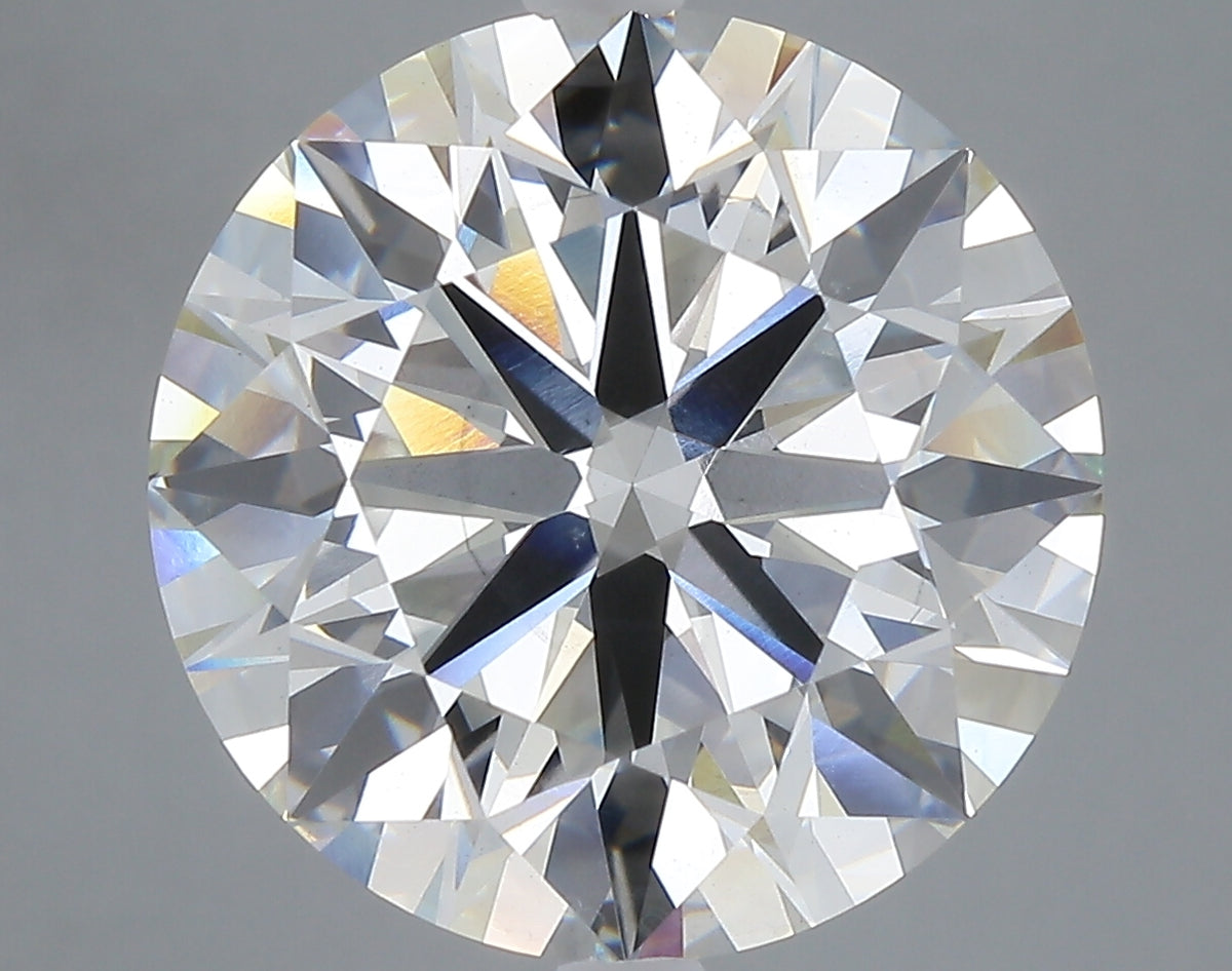 9.40 carat round lab grown diamond H color VS2 clarity