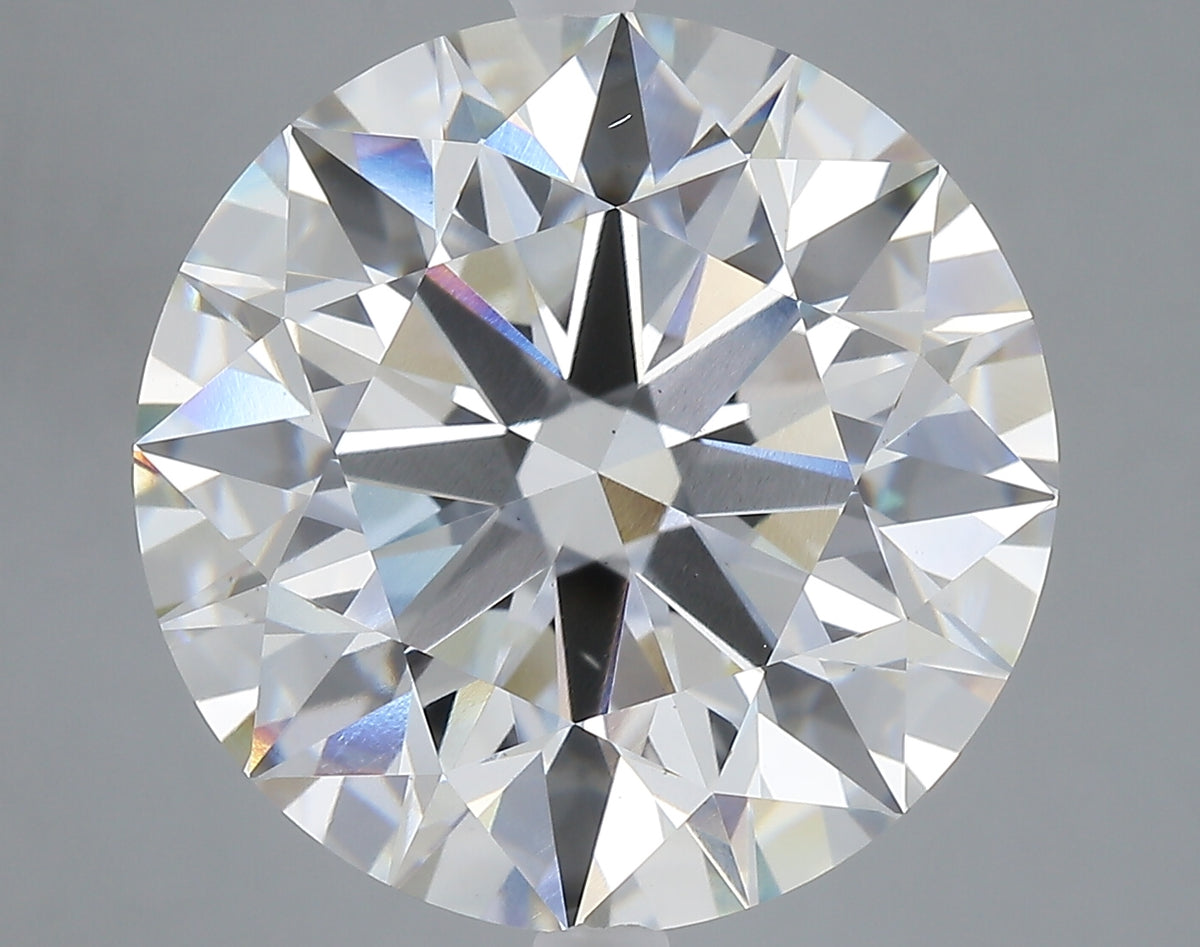 15.10 carat round lab grown diamond G color VS2 clarity