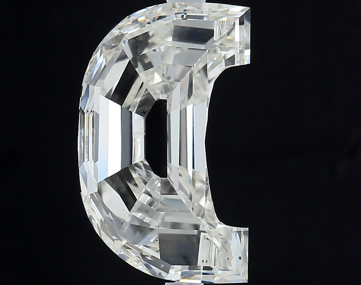 7.22 carat letter c lab grown diamond F color VS1 clarity