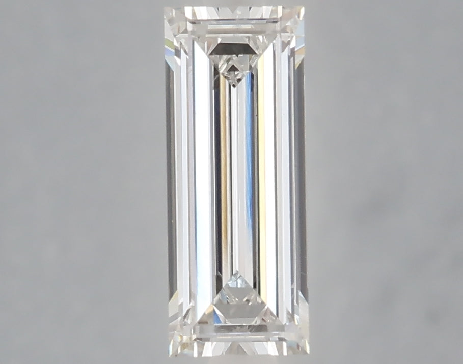 1.04 carat baguette lab grown diamond E color VVS2 clarity