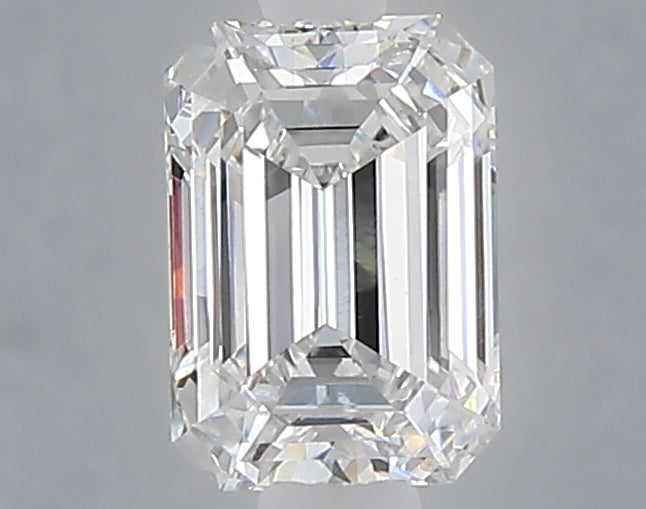 1.03 carat emerald lab grown diamond E color VVS2 clarity