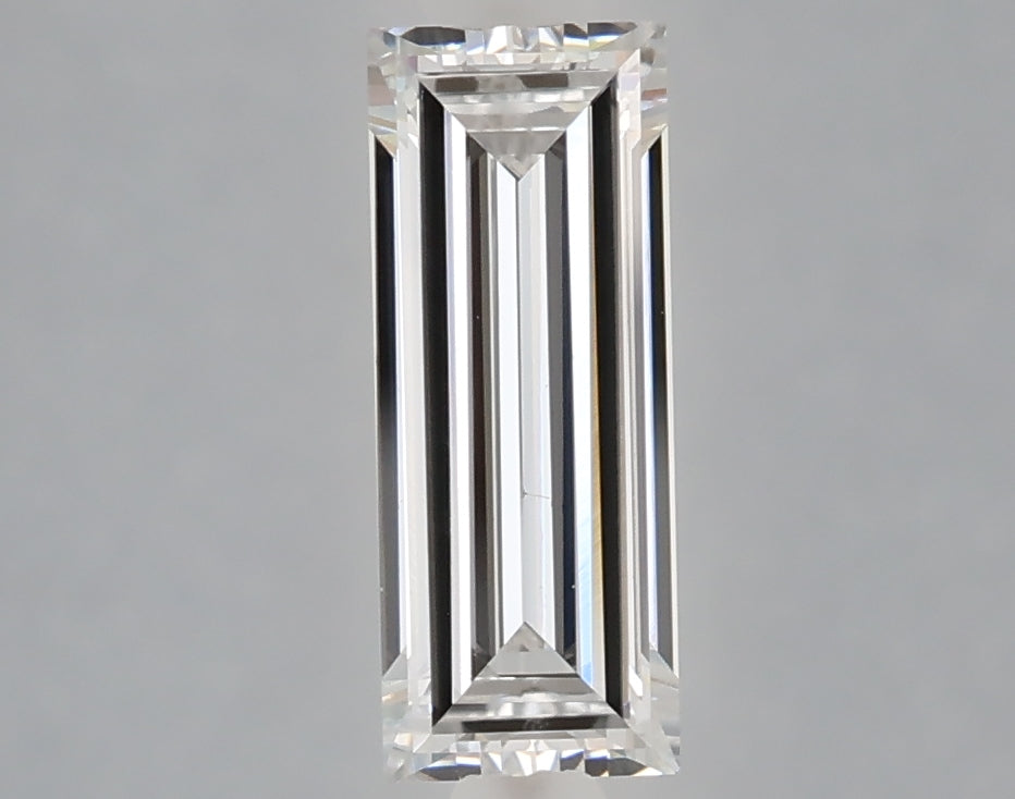 1.04 carat baguette lab grown diamond D color VVS2 clarity