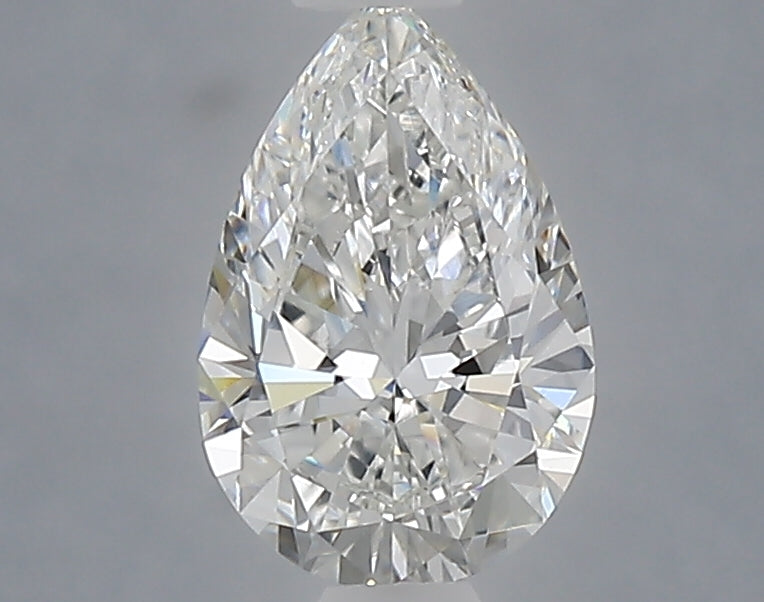 1.01 carat pear lab grown diamond F color VVS2 clarity