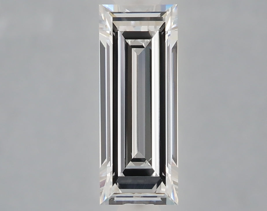 1.04 carat baguette lab grown diamond E color VVS2 clarity