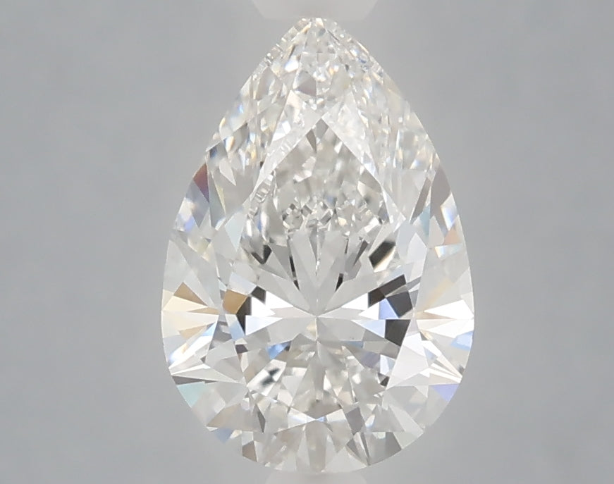 1.56 carat pear lab grown diamond E color VVS2 clarity
