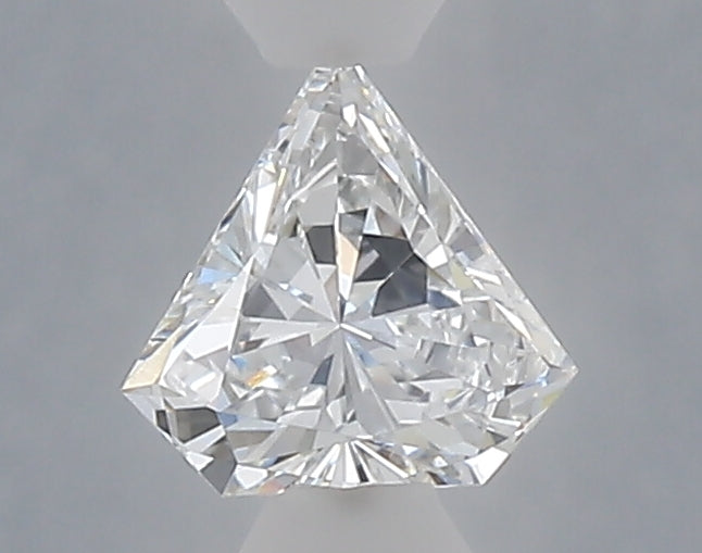 0.55 carat shield lab grown diamond E color VS1 clarity