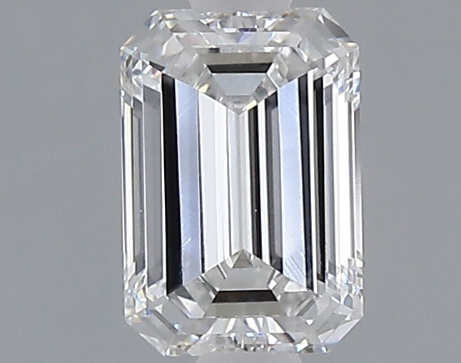 1.03 carat emerald lab grown diamond E color VS1 clarity