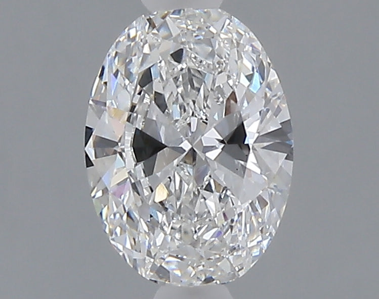 1.09 carat oval lab grown diamond E color VS1 clarity