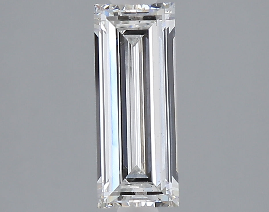 1.04 carat baguette lab grown diamond E color VS1 clarity