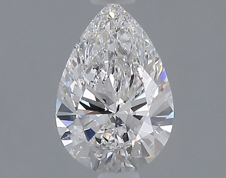 1.03 carat pear lab grown diamond D color VVS2 clarity