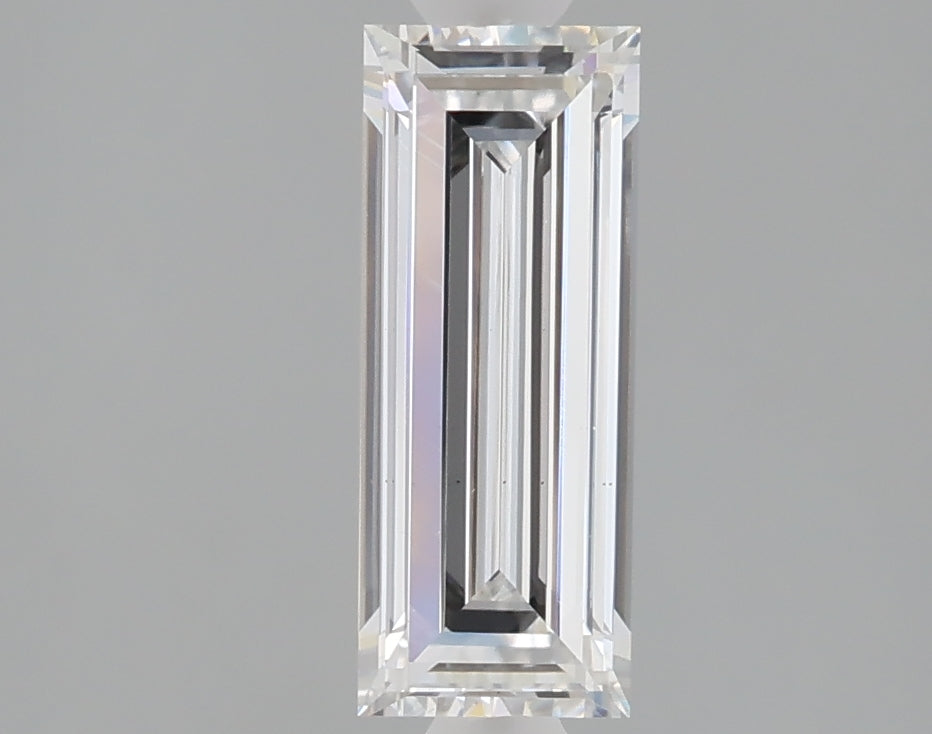 1.02 carat baguette lab grown diamond E color VS2 clarity