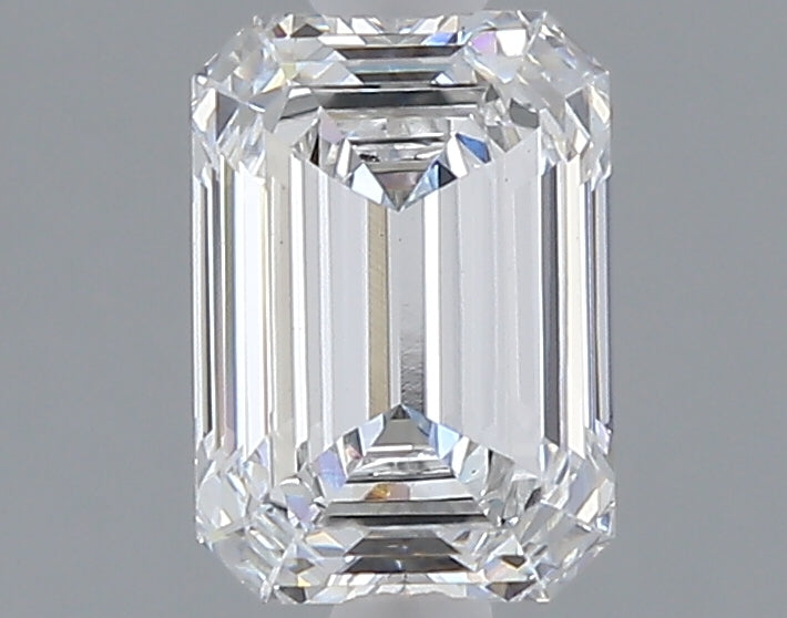 1.52 carat emerald lab grown diamond E color VS1 clarity