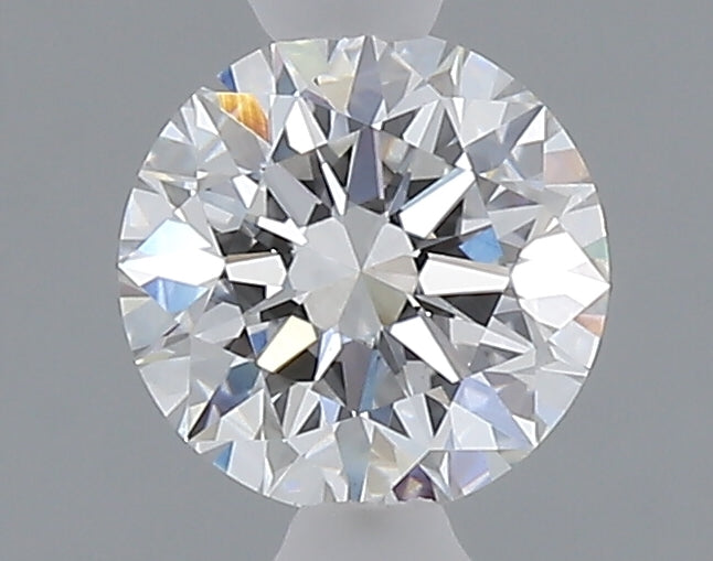 1.04 carat round lab grown diamond D color VVS2 clarity