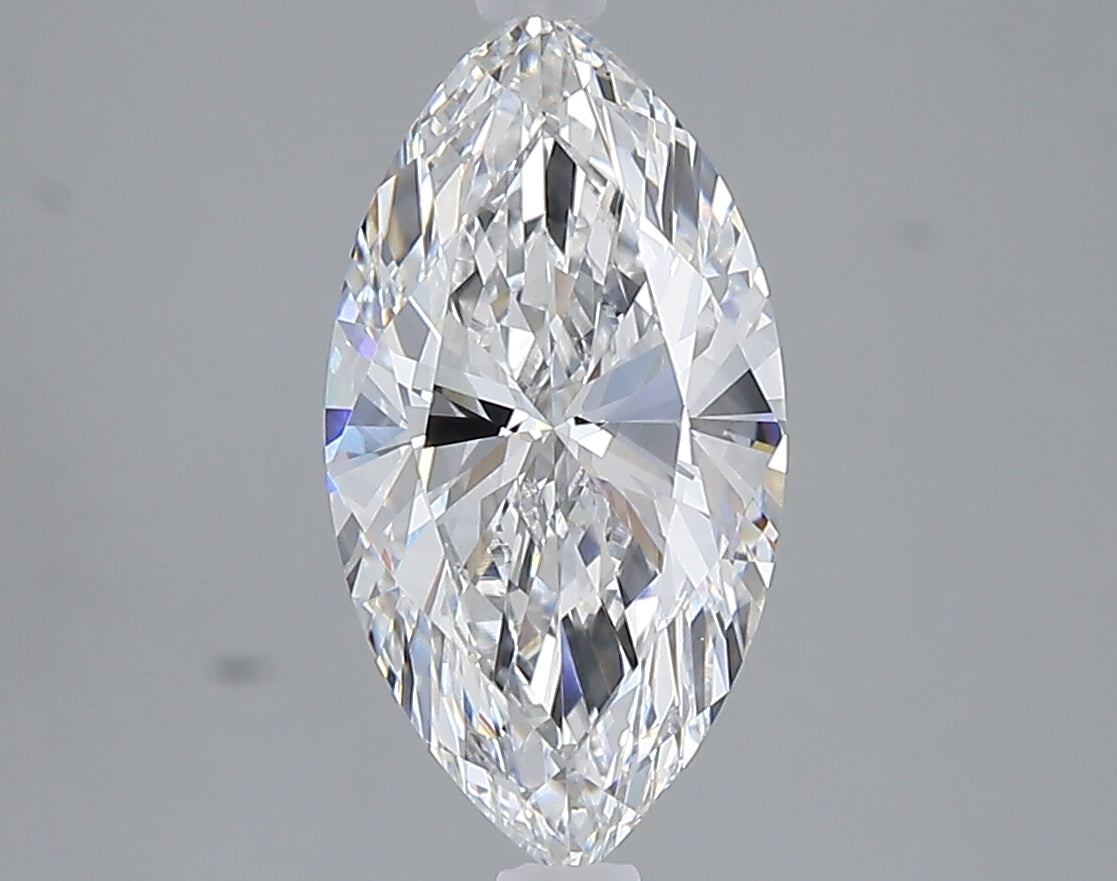 2.08 carat marquise lab grown diamond E color VVS2 clarity