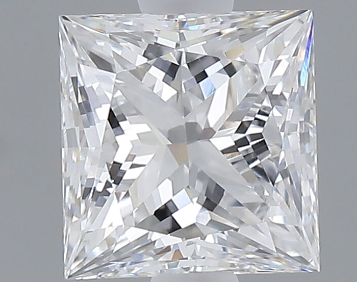 1.07 carat princess lab grown diamond D color VS1 clarity