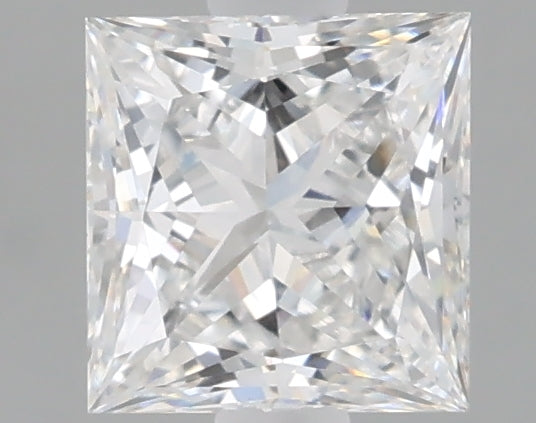 1.08 carat princess lab grown diamond E color VVS2 clarity