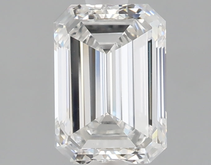 1.52 carat emerald lab grown diamond E color VS1 clarity
