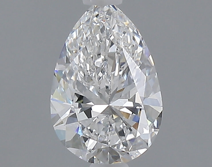 1.03 carat pear lab grown diamond D color VVS2 clarity