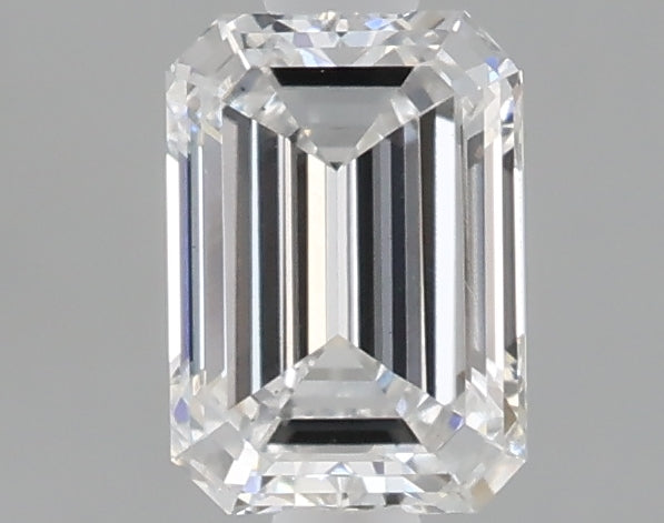 1.02 carat emerald lab grown diamond E color VS1 clarity