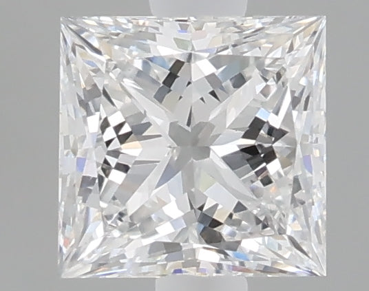 1.10 carat princess lab grown diamond D color VS1 clarity