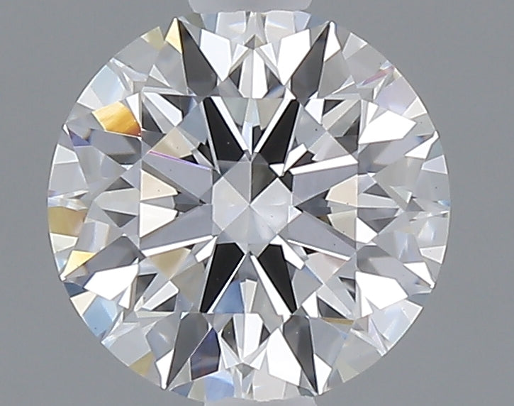 1.09 carat round lab grown diamond D color VVS2 clarity