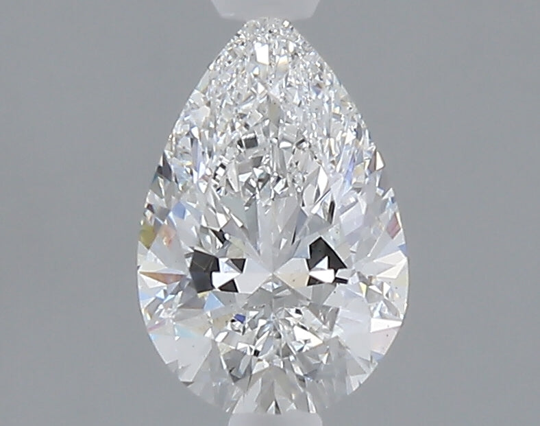 1.07 carat pear lab grown diamond D color SI1 clarity