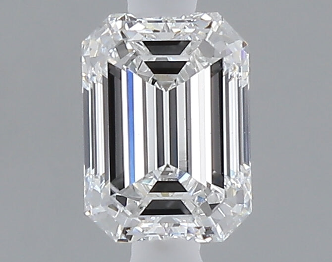 1.06 carat emerald lab grown diamond D color VS1 clarity