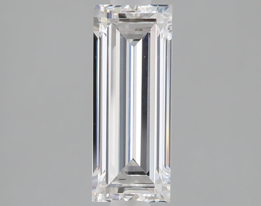 1.06 carat baguette lab grown diamond F color VS1 clarity