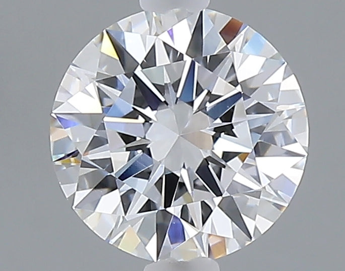 1.51 carat round lab grown diamond D color VVS2 clarity