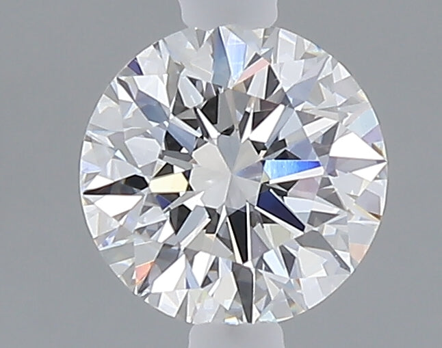 1.07 carat round lab grown diamond D color VVS2 clarity