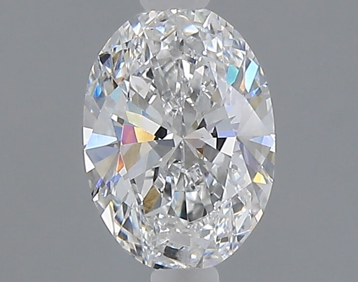 1.09 carat oval lab grown diamond E color VS1 clarity