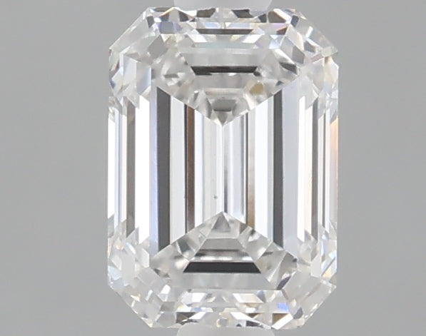 1.05 carat emerald lab grown diamond E color VS1 clarity